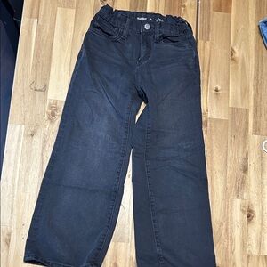 Old Navy Kids Black Baggy High Rise Jeans